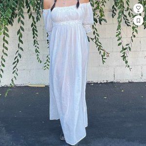 doen eclipse nightgown in salt size xxs